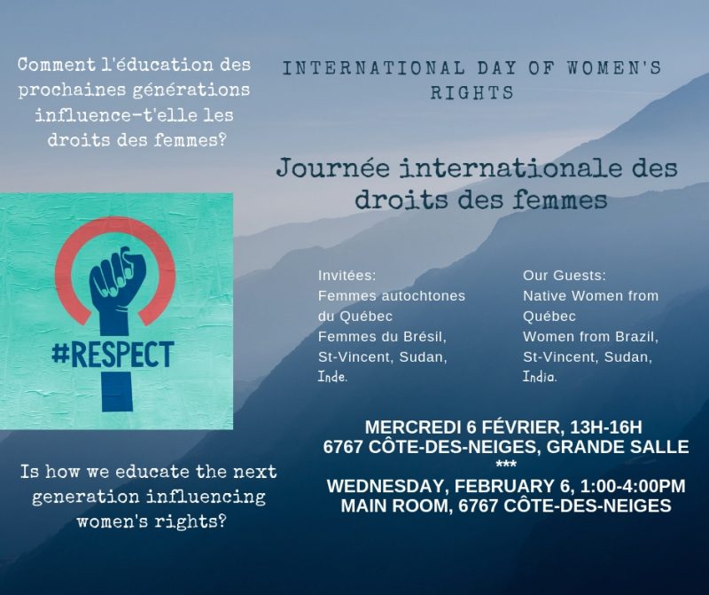 Journée internationale des droits des femmes